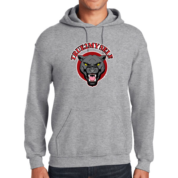 True 2 Myself Grey Heavy Blend Hooded Sweatshirt Thumbnail