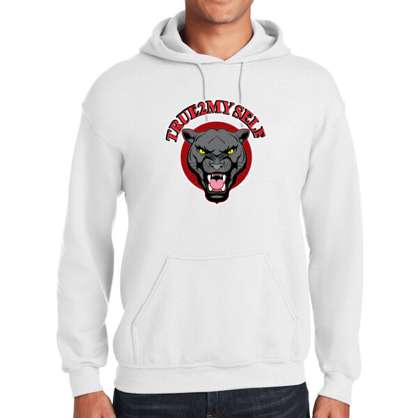 True 2 Myself White Heavy Blend Hooded Sweatshirt Thumbnail