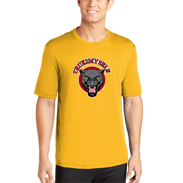 True 2 Myself Yellow PosiCharge Competitor Tee Thumbnail