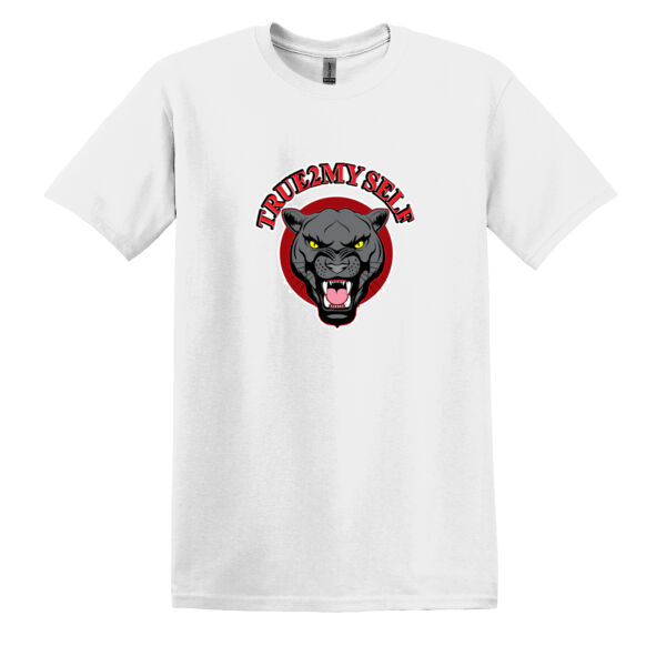 True 2 Myself White  Heavy Cotton 100% Cotton T Shirt Thumbnail