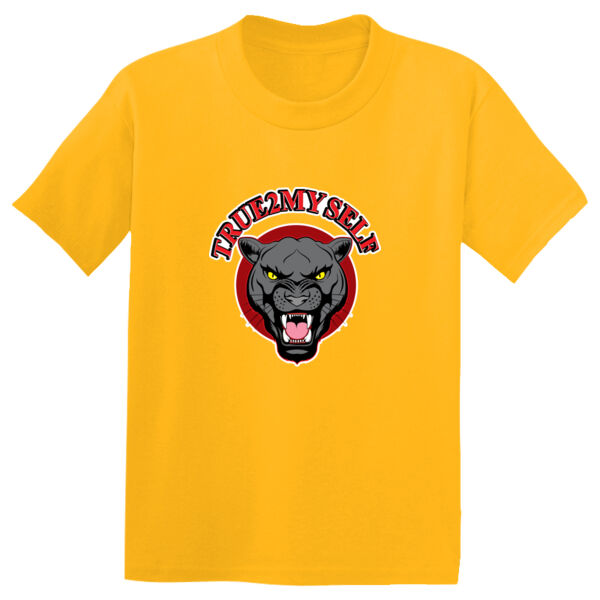 True 2 Myself Youth Yellow PosiCharge Competitor Tee Thumbnail